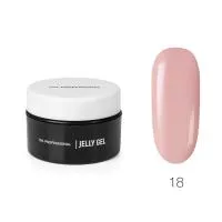 Гель-желе TNL №18 камуфлирующий карамельно-розовый  (18 мл.)