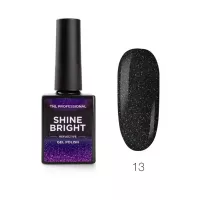 Гель-лак Shine bright светоотражающий №13 - Черный оникс, TNL Professional, 10 мл Гель-лак Shine bright светоотражающий №13 - Черный оникс, TNL Professional, 10 мл