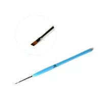 Кисть скошенная TNL для росписи (голубая)