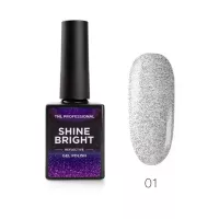 Гель-лак Shine bright светоотражающий №01 - Серебряный луч, TNL Professional, 10 мл Гель-лак Shine bright светоотражающий №01 - Серебряный луч, TNL Professional, 10 мл