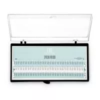 Ресницы на ленте пучки безузелковые TNL 2D №08