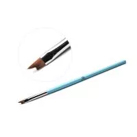 Кисть для дизайна ногтей TNL фигурная Лесенка (голубая) Кисть для дизайна ногтей TNL фигурная Лесенка (голубая)