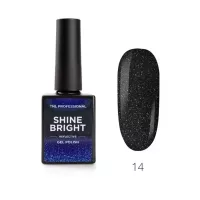 Гель-лак Shine bright светоотражающий №14 - Черное серебро, TNL Professional, 10 мл Гель-лак Shine bright светоотражающий №14 - Черное серебро, TNL Professional, 10 мл